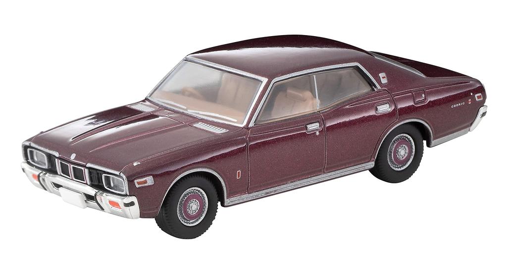 Tomica Limited Vintage Neo Nissan Cedric HT F Type 2800SGL Maroon 76 Year 315438 1/64 LV-N250a 4-Door