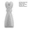 Rabbit Mold 3D Bunny Pattern Silicone Mold Resin Casting Flexible Reusable Epoxy Mold DIY Crafts Easter Gift Making Mold Spring