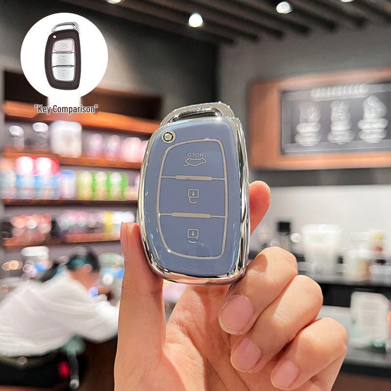 Modern ix35, Elantra, Santa Fe, and Sonata Key Cover with Buckle