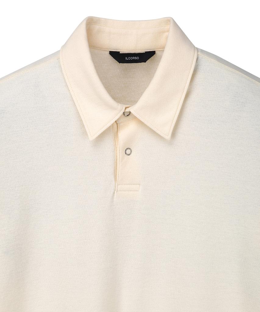 IL CORSO [Soktas] Aero Pk Short Sleeve T-Shirt Beige Iets5E419I2