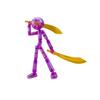 Cute Stickman Fighter Toy Joint Movable Doll Figurine Stress Relieving Small Toy Trendy Toy Ornament Home Decoration