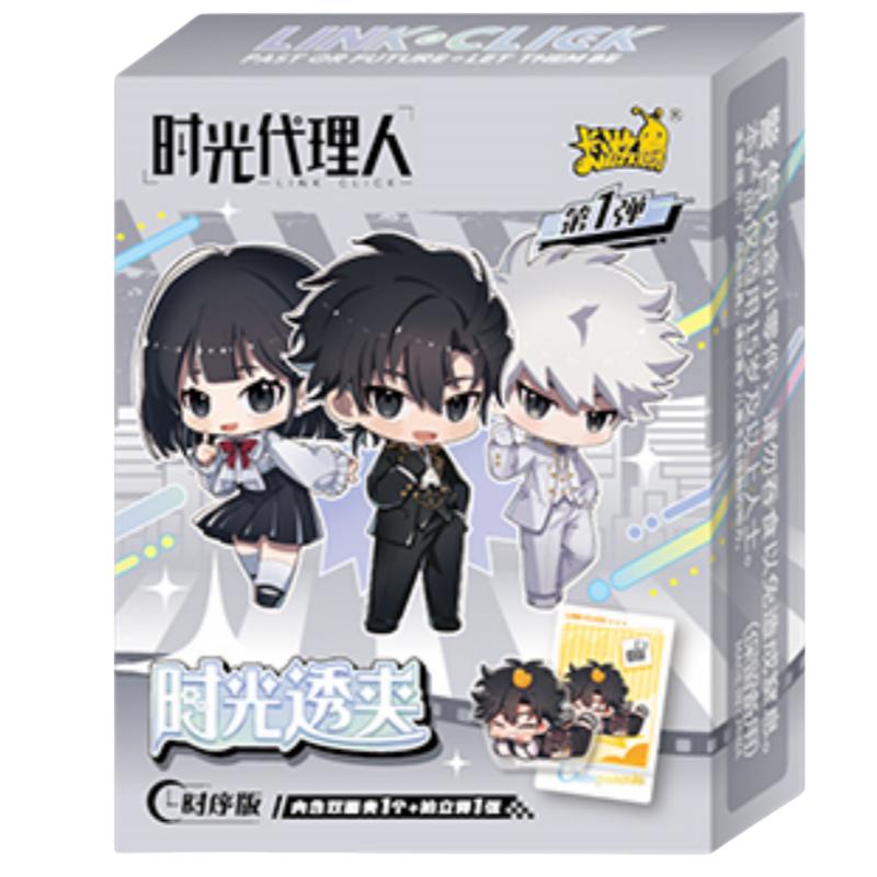 Genuine Link Click Card Acrylic Standing Board ThroughClamp Time Serie Version Animation Cartoon Peripheral Toys