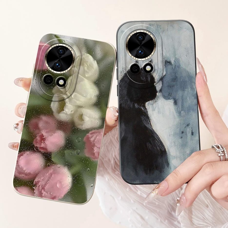 For Huawei Nova 13 Case Nova12 BLK-AL00 Stylish Candy Painted Cover Soft Silicone Phone Case For Huawei Nova 12 Nova13 Pro Shell