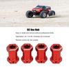 4 Pcs RC Wheel Hex Hub Aluminum Alloy Replacement 12mm Hex Hubs Extension Combiner for 1Celsius10 RC Climbing Car