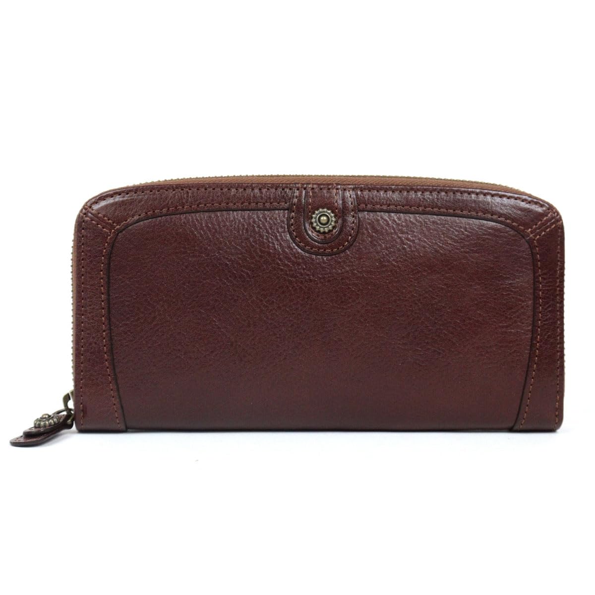 

Dakota Reed Classic Long Wallet with Round Limited 0032081 Zipper, Edition, Brown,