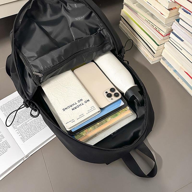 Schoolbag Schoolbag Girls Pure Large Capacity Versatile Trend Backpack Junior High School Students Sweet Wind Japanese High Value Backpack