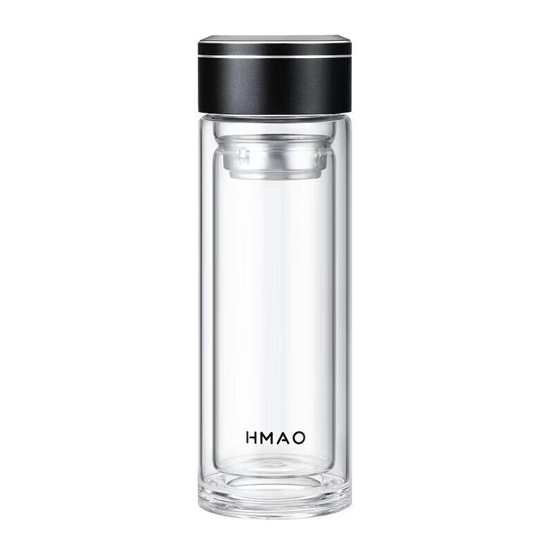 HMAO 300ML Double-Wall Borosilicate Glass Cup
