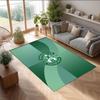 Tappeto Morbido per Pavimento Antiscivolo Hibernian FC Calcio Calcio Modello Tappeto per Interni Tappetino Decorazione Sportiva per Camera da Letto