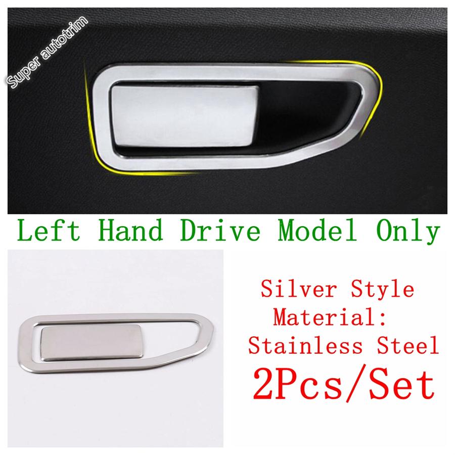 Headlamp Light / Glove Box / Water Cup Panel / Dashboard Air AC Vent Cover Trim Accessories For Peugeot 3008 5008 GT 2017 -