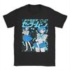 Sailor Moons Grösste Abenteuer T-Shirts Unisex Damen Baumwolle Humorvolle T-Shirts Rundhals T-Shirt Kurzarm Tops Geschenkidee