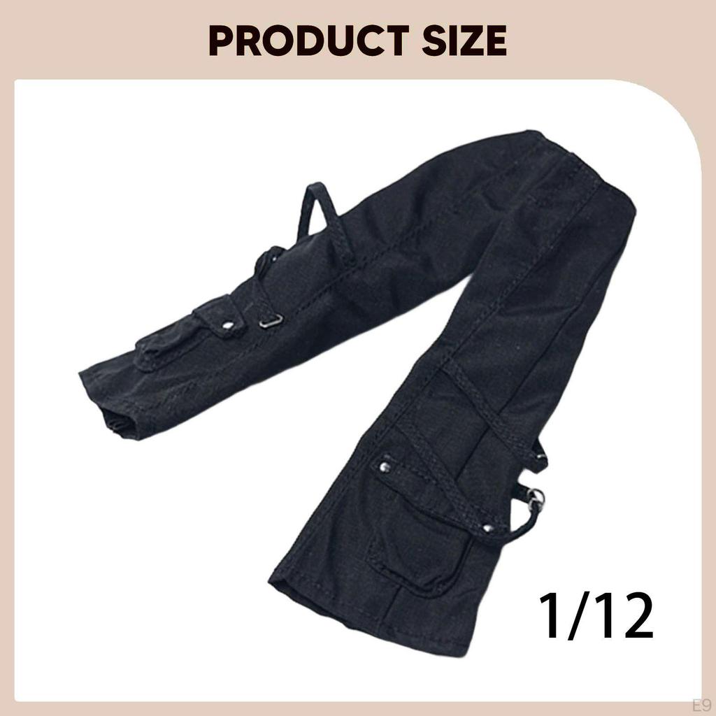 1/12 Cargo Pants Clothing Fashion Photography Scene Roles Playing Decorative Action Figure Clothes