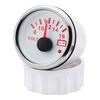 2" 52MM Voltmeter for Marine Boat Car 8-16V VOLTS with Warning Light 7Color Light Voltage Gauge Waterproof Auto Car Gauge Custom
