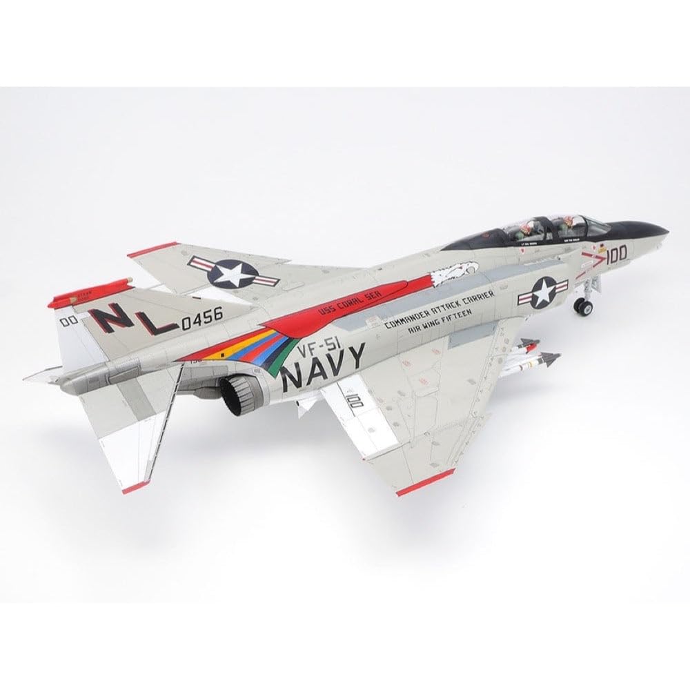 Tamiya scale Aircraft Series 121 McDonnell Douglas Phantom II Plastic Model Kit 61121 1/48 No. F-4B