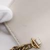 GUCCI GG Marmont Chain wallet 474575 ChainShoulder 2-way clutch White Calfskin Women Used
