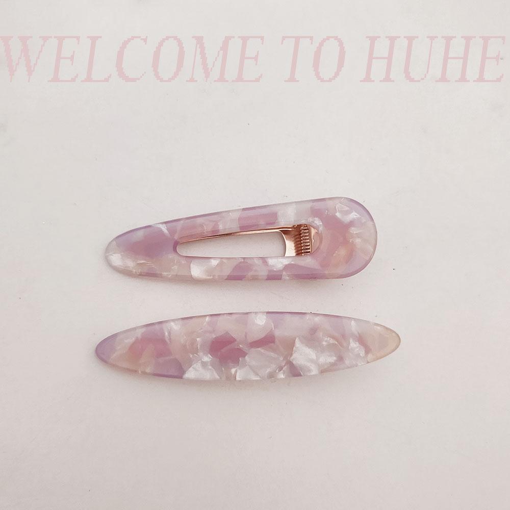 2pc Cute High Quality Geometric Hairpin Hair Side Clips for Women Girls Headband for Hair Accessories Headwear