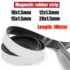 Strong Flexible Rubber Magnet Tape 1Meter 39.37inch Magnetic Sheets  Refrigerator Photo Posters