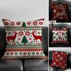 Weihnachts Rentier Niedlicher Kissenbezug Milbenabweisend Unsichtbarer Reißverschluss Sofa Bett