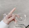 Stylish Square TR Classic Style Flat Mirror Lightweight Artistic Female Student Glasses Frame Nearsighted Glasses Frames for Women Men