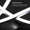 Trigeminal  Ceiling Lamp Wave Chandelier Novelty Modern LED Ceiling Lamp Bedroom Living Room Kitchen Ceiling Lamp