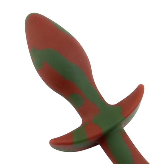 Utile plug stimolatore di testa Giocattolo sessuale igienico completo per la stimolazione della coda di volpe Plug di testa per la camera da letto
