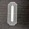 Tag Shape Cutting Dies Metal Stencil DIY Scrapbooking Album Paper Card Embossing Craft Decor Art Die Cut Bookmarks Frame