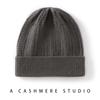 Cashmere hats for men and women's new autumn and winter wool hats, thickened and cold-proof knitted cold hats in winter