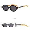 Fashion Oval Sunglasses Men  Vintage Small Round Frame Sun Glasses Male Luxury Brand Retro Driving Hombre