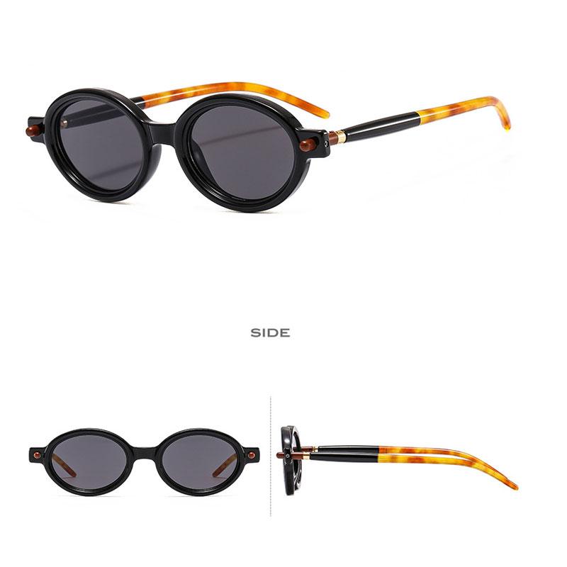 Fashion Oval Sunglasses Men Vintage Small Round Frame Sun Glasses Male Luxury Brand Retro Driving Hombre