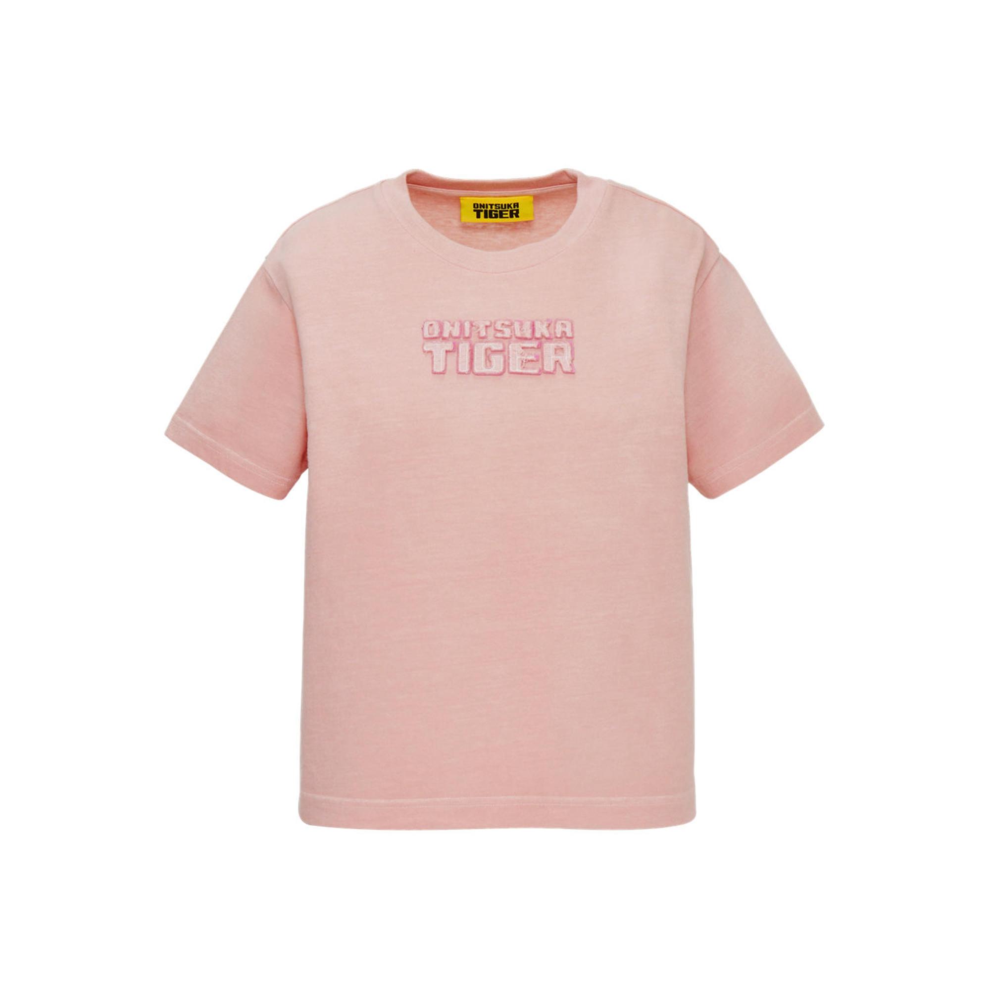 

Onitsuka Tiger Denivita Series Regular Short Sleeve T-Shirt Women tops Pink 2182B583-700 S