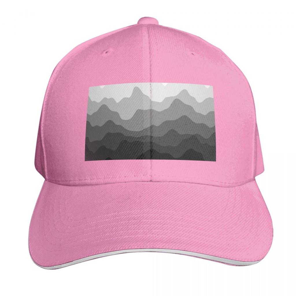 Grey mountains Baseball Cap Beach Bag Horse Hat Luxury Unisex Hat hard hat Womens Hats For The Sun Unisexs