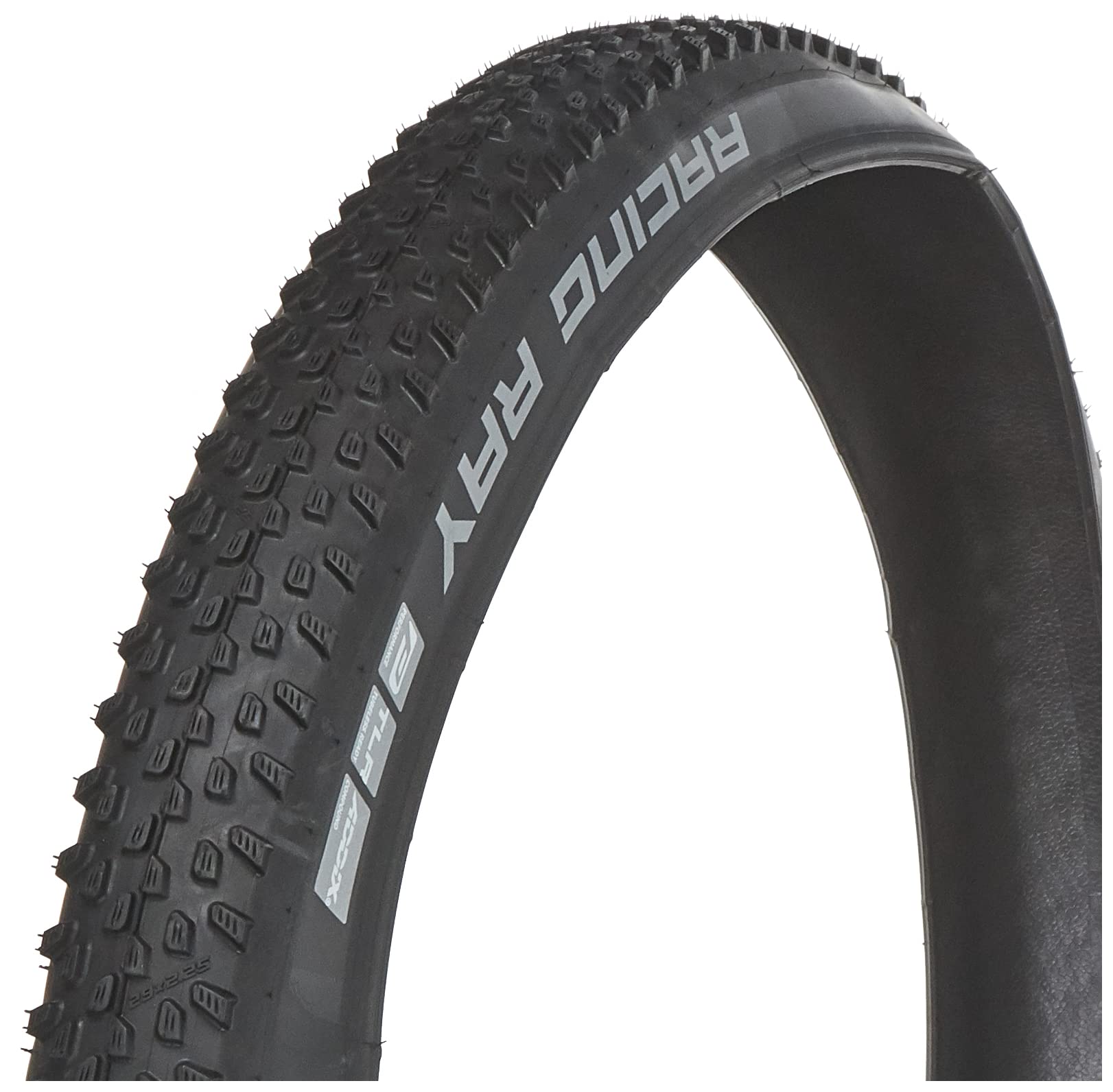 

SCHWALBE Racing Ray Folding Tubeless Ready Addix Performance 67TPI Tire, Black, 29 x 20/35