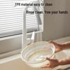 High-Temp Resistant Microwave Splatter Lid - Foldable, Oil-Proof & Multi-Functional Food Preservation Cover