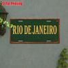 D Flat  D Plane  One D Plane Vintage Metal Amalfi Coast Italian Sign  Inch X Inch Scenery Decoration Suitable F