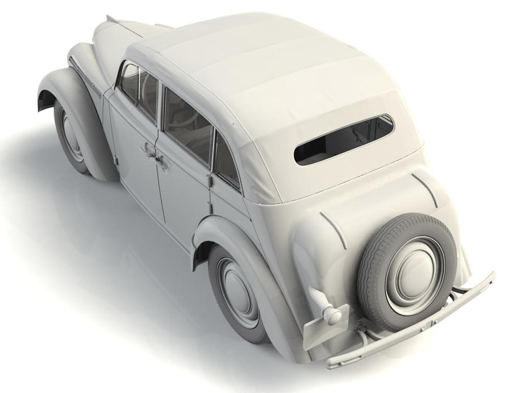 ICM Soviet Moskvitch Plastic Model Kit 35484 1/35 401-420A