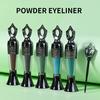1/2/3/4Pcs Powder Eyeliner Long Lasting Waterproof Natural Smudge-proof Portable Women Eyeliner Pencil Girls Eye Makeup Tools
