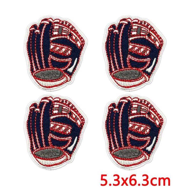 10PCS Softball Themed Iron On Patches, Softball Bow & Unicorn Embroidery Patches, Patches for Clothing DIY Decoration