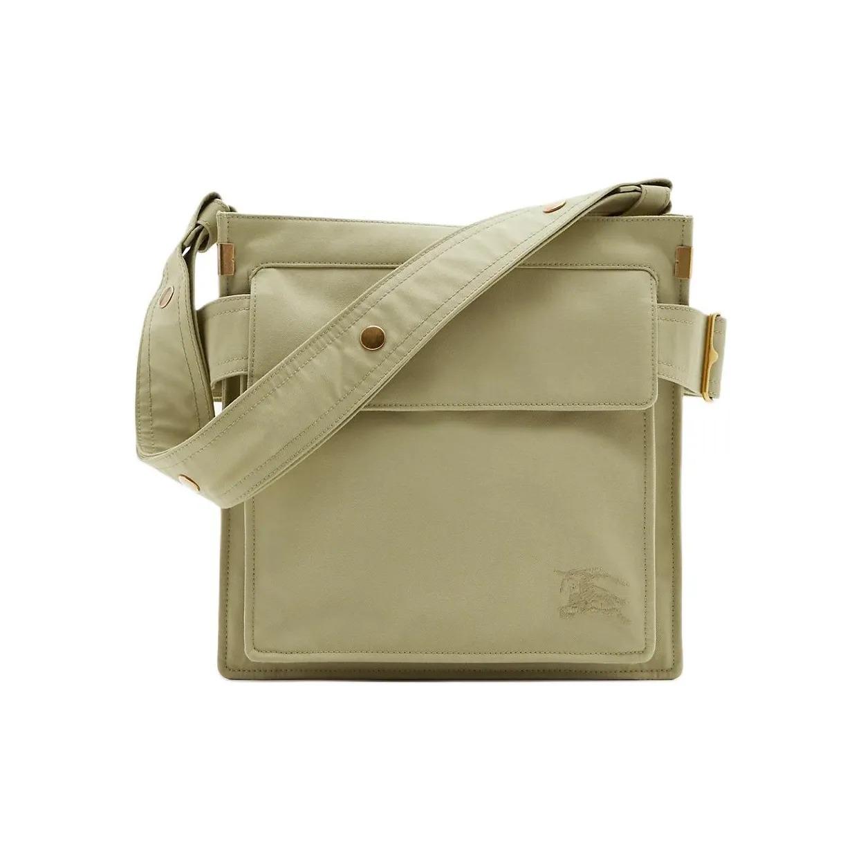 

Burberry Trench Brand Logo Adjustable Shoulder Strap Cotton-Polyester Blend Polyester Single-Shoulder Crossbody Bag Small Size Men s Light Beige Basic Package (Box + Dust Bag) бежевий