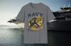 Retro Navy Midshipmen T-Shirt Unisex Military Graphic Tee Naval Academy USA
