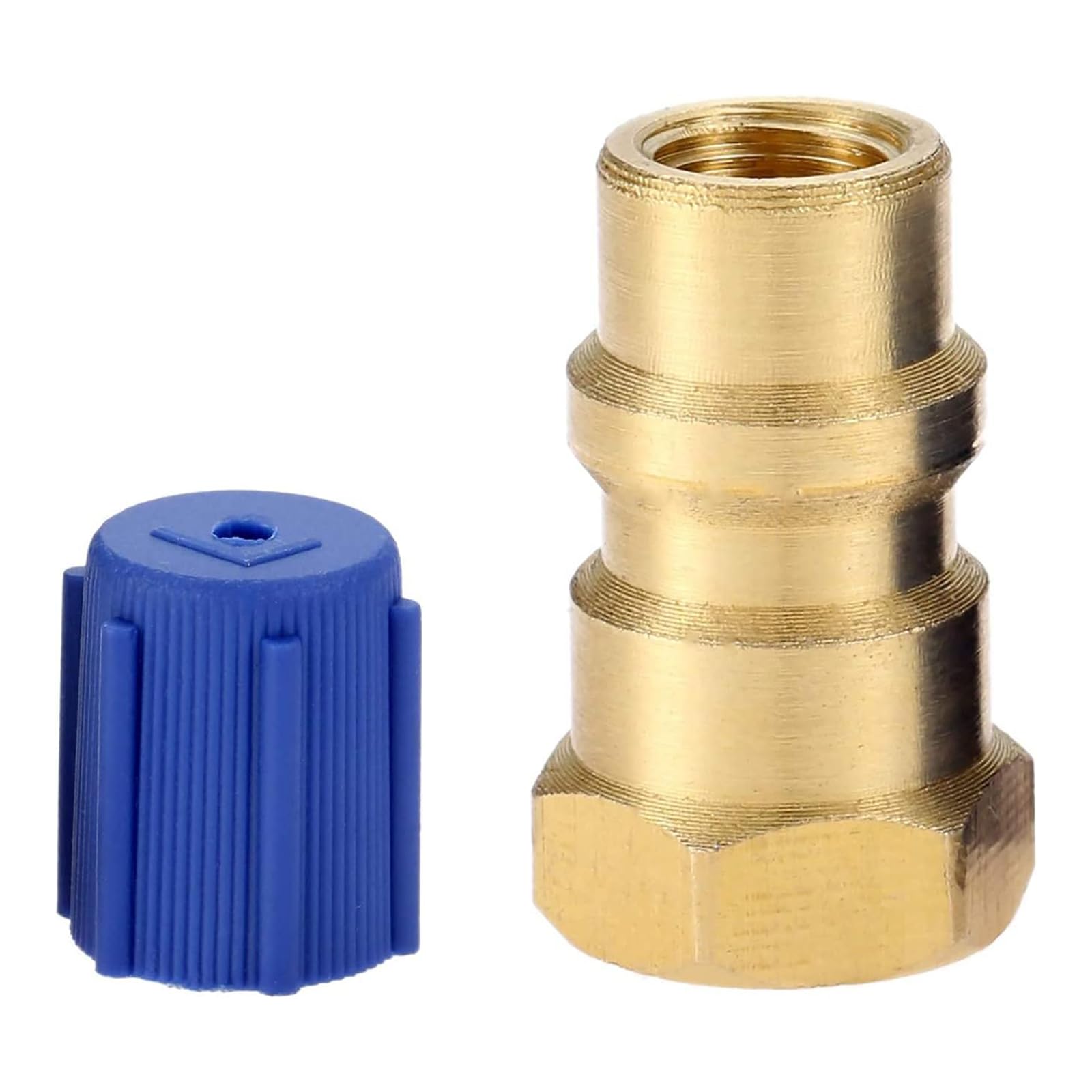 

Bowarepro R134a Gas Charge Conversion Adapter A/C R12 R22 to R134A Universal Retrofit Valve синій