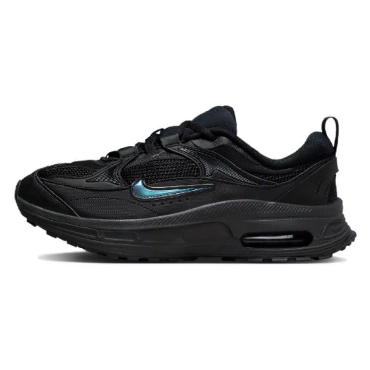 Nike Air Max Bliss Canvas Удобные Модные Амортизирующие Прочные Низкие Повседневные Кроссовки для Образа Жизни Женские кроссовки Черные FB8636-001