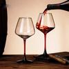 European Red Wine Glasses Red Tie Goblet Burgundy Champagne Glass High-end Home Hotel Wine Cup Bar Accessories Table Decoration