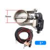 Elektrisches Abgasregelventil 2"/2,25"/2,5"/2,75"/3" Abgasregelventil - Niederdruck für Abgas Catback Downpipe
