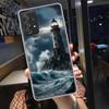 Lighthouse Phone Case for Samsung A54 A57 A37 A17 A14 A15 A12 A24 A34 A55 A35 A25 A52S A07 A05S A04S A22 A32 A72 Galaxy Note 20
