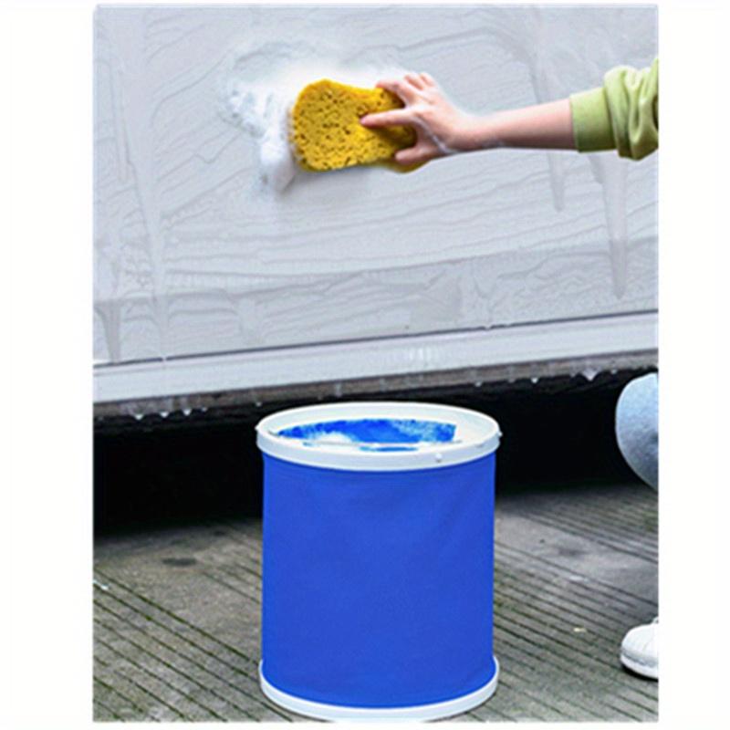 1PC/13L Multifunctional Folding Bucket Shrink Bucket Car Convenient Outdoor Folding Bucket Fishing Bucket for Car Washing
