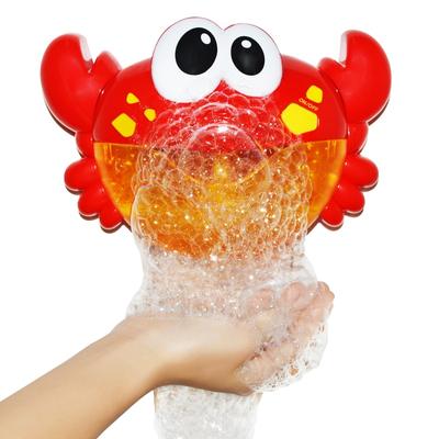 Bubble Crabs Baby Bath Toy Funny Toddler Bath Bubble Maker Pool Swimming Bathtub Soap Machine Bathroom Toys for Children Kid