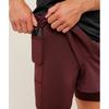 Gymshark Running 4  2in1 Shorts Rich Maroon A3b9p Nbzq