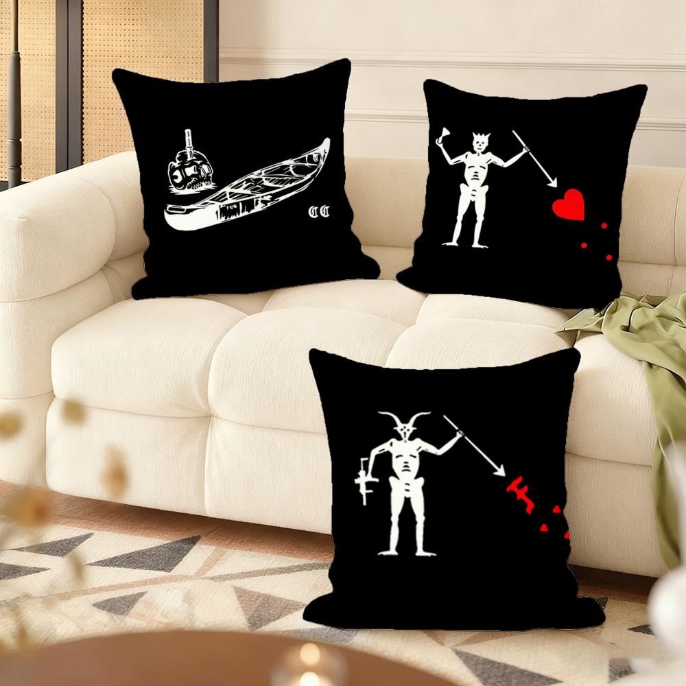 Forward O-Observations Group Cushion Cover Soft Short Plush Pillow Cover Smooth Cozy Texture Aesthetic Cushion Case Home Decor