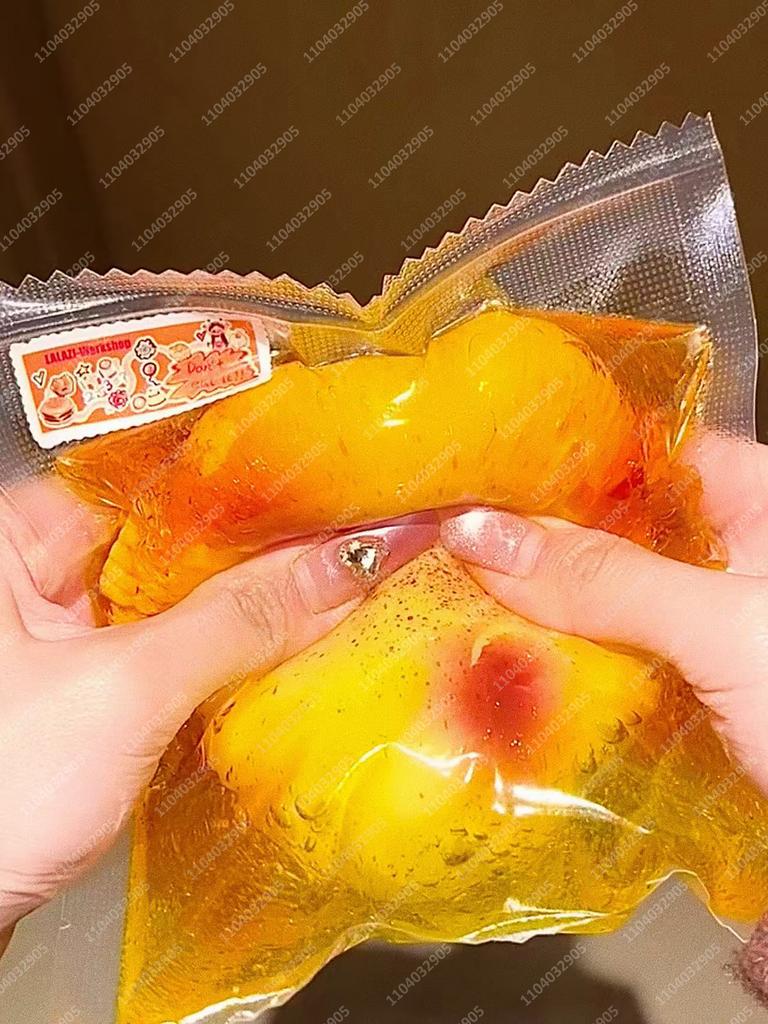 Kartoffelbrei Squishy Beutel Original Wiederverwendbar Quetschbeutel Stressabbau Fidget Spielzeug Asmr Sensorisch Anti-Angst Spielzeug für Erwachsene