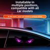 Cool Solar Warning Light Creative LED Atmosphere Light Rear Window Light  Auto Decoration