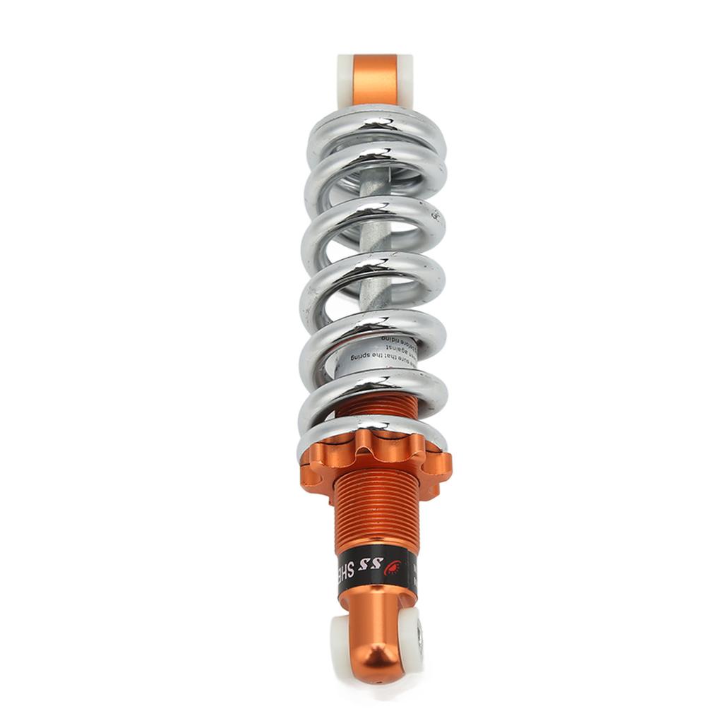 190mm Motorcycle Shock Absorber 1200lbs Loading Orange Universal Adjustable Damper for Scooter Moped